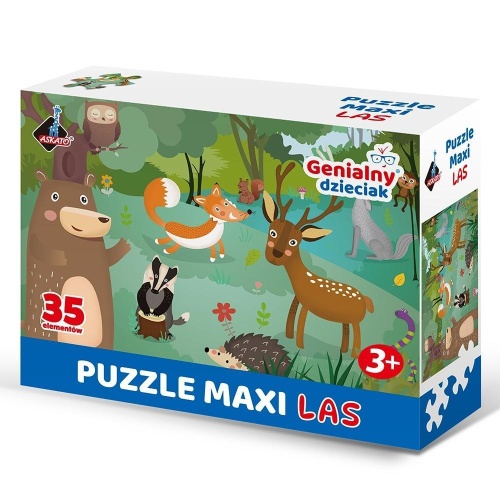Puzzle maxi 35el las, Askato