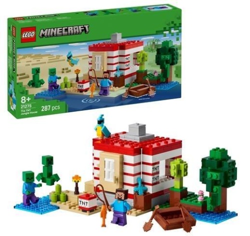 LEGO(R) MINECRAFT 21275 Dom w dżungli, LEGO(R)