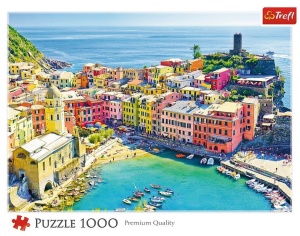 PUZZLE 1000 MALOWNICZE MIASTECZKO VERNAZZA TREFL