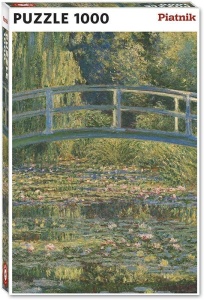 PUZZLE 1000 - MONET, MOST NAD STAWEM PIATNIK