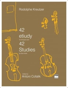 42 ETIUDY NA SKRZYPCE SOLO, RODOLPHE KREUTZER