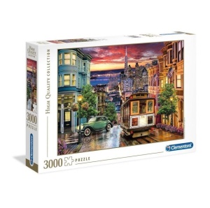 PUZZLE 3000 HQ SAN FRANCISCO, CLEMENTONI