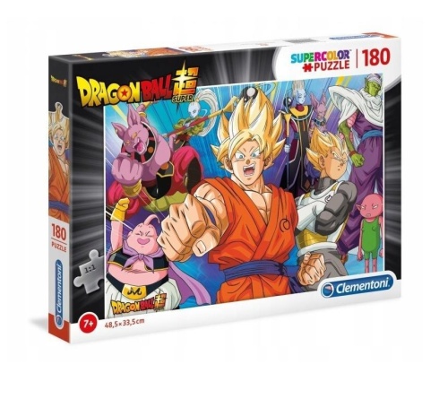 Puzzle 180 Super kolor Dragon ball, Clementoni