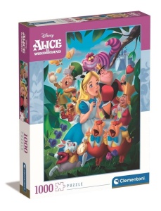 PUZZLE 1000 DISNEY ALICE, CLEMENTONI