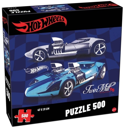 Puzzle 500 Hot Wheels Twin Mill, Tactic