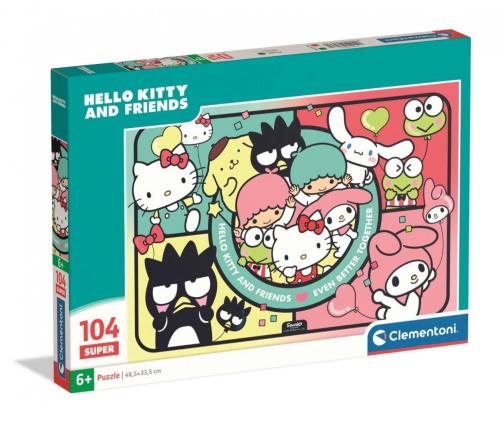 Puzzle 104 Super Hello Kitty 2, Clementoni