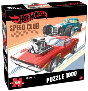 PUZZLE 1000 HOT WHEELS SPEED CLUB, TACTIC