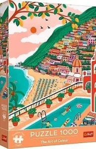 PUZZLE 1000 POSITANO, WŁOCHY TREFL, TREFL
