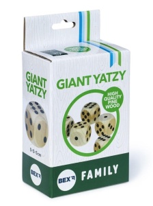 GRA PLENEROWA GIGANTYCZNE YATZY FAMILY DREWNO