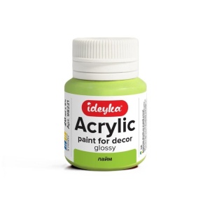 FARBA AKRYLOWA LIME 20ML, IDEYKA