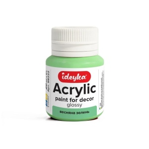 FARBA AKRYLOWA WIOSENNA ZIELEŃ 20ML, IDEYKA