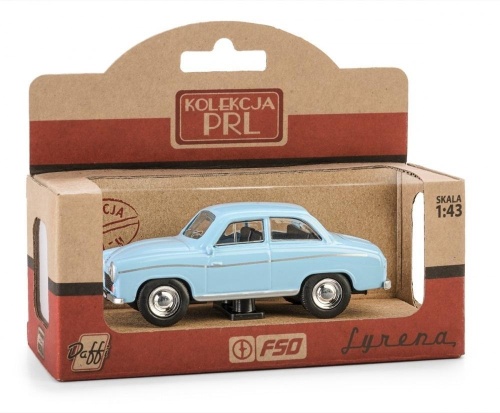 Kolekcja PRL Syrena 104 niebieska, Daffi