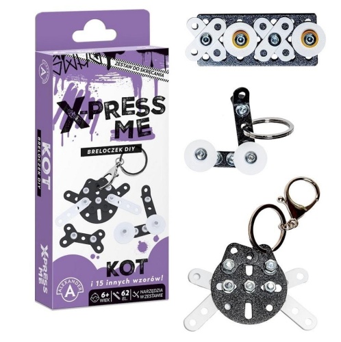 X-press Me brelok DIY kot ALEX, Alexander