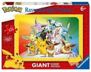 PUZZLE DLA DZIECI 125 POKEMON GIANT, RAVENSBURGER