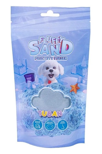 Fluffy Sand 90g puszysty piasek niebieski, Tuban