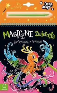 MAGICZNE ZWIERZĘTA. ZDRAPYWANKA Z RYSIKIEM