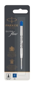 WKŁAD DO DŁUGOPISÓW QUINKFLOW NIEBIESKI F, PARKER