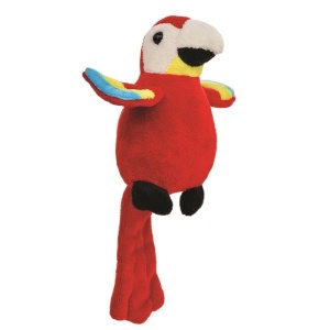 MAGNES PAPUGA ARA CZERWONY 11CM, BEPPE