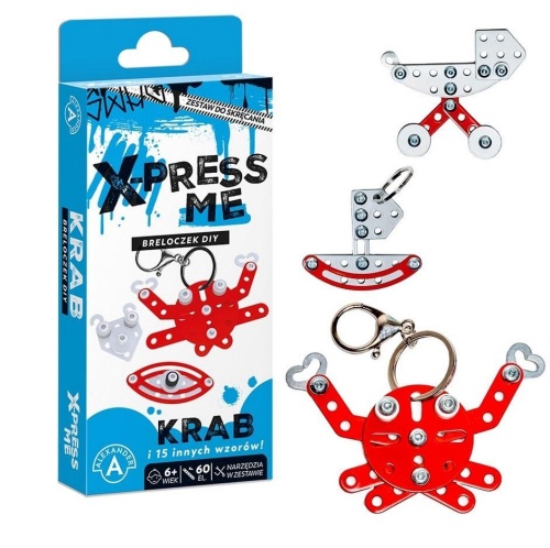 X-press Me brelok DIY krab ALEX, Alexander