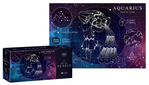 Puzzle 250 Zodiac Signs 11 Aquarius, INTERDRUK