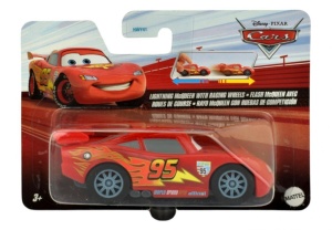 CARS 3 LIGHTNING MCQUEEN WITH RACING WHEELS 1:43
