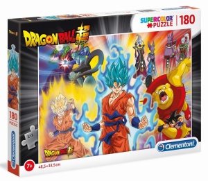 PUZZLE 180 SUPER KOLOR DRAGON BALL, CLEMENTONI