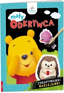 DISNEY MALUCH.MAŁY ODKRYWCA.ZDRAPYWANKI NAKLEJANKI
