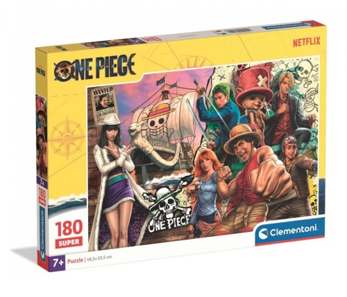 Puzzle 180 Super One Piece Netflix, Clementoni
