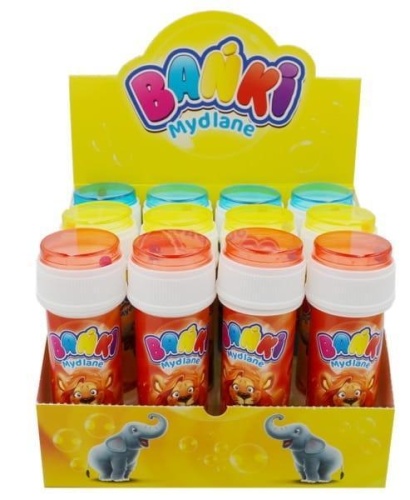 Bańki mydlane 60ml (12szt), Schemat