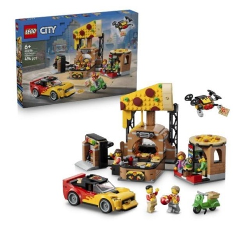 LEGO(R) CITY 60496 Pizza Delivery Experience...