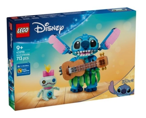 LEGO(R) DISNEY 43296 Stitch & Scrump