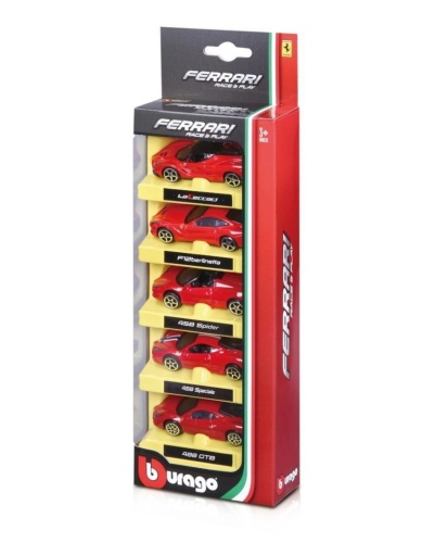 Ferrar Race + Play 5-Pk. (24), BBurago