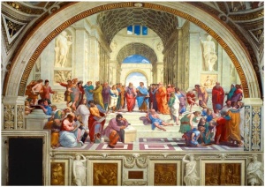 PUZZLE 1000 SZKOŁĄ ATEŃSKA, RAPHAEL, 1511