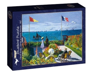PUZZLE 1000 OGRÓD Z WIDOKIEM NA MORZE CLAUDE MONET
