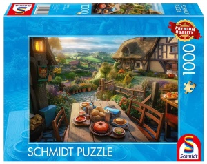 PUZZLE PQ 1000 ŚNIADANIE NA ŚWIEŻYM POWIETRZU G3