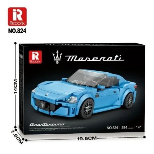 Klocki Maserati GranTurismo 2024 Blue 384el