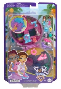 POLLY POCKET. AKWARIUM DELFINA HWN96, MATTEL