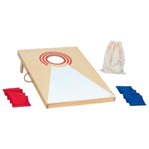 GRA ZRĘCZNOŚCIOWA CORNHOLE RZUCANIE DO CELU, GOKI