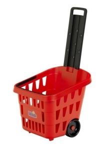 WÓZEK SKLEPOWY CZERWONY, KLEIN
