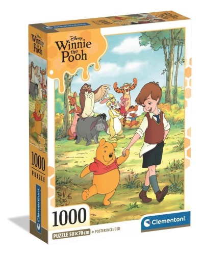 Puzzle 1000 Disney Winnie The Pooh, Clementoni