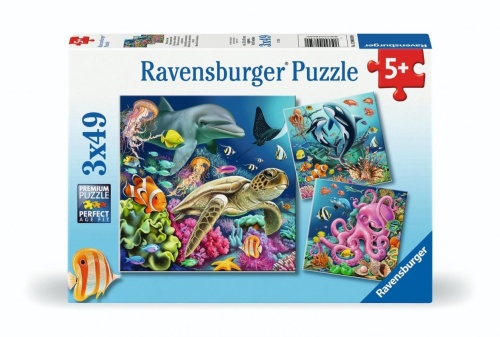 Puzzle 3x49 Underwater, Ravensburger