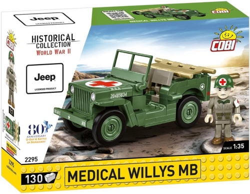 Historical Collection Medical Willys MB, Cobi