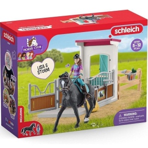 BOKS DLA KONIA LISA I STORM, SCHLEICH