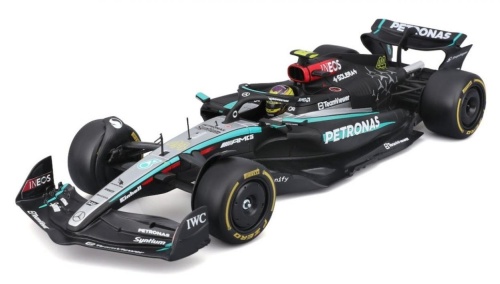 Formula With Helmet & Plastic Stand Mercedes-Amg