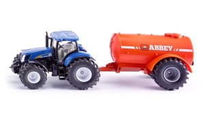 SIKU FARMER - TRAKTOR Z JEDNOOSIOWĄ CYSTERNĄ S1945