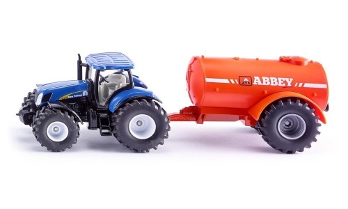 Siku Farmer - Traktor z jednoosiową cysterną S1945