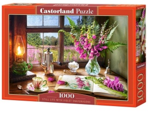 PUZZLE 1000 STILL LIFE WITH VIOLET CASTOR
