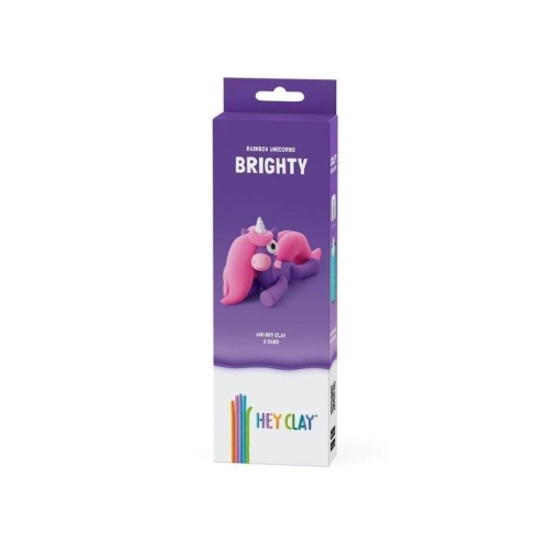 Hej Clay - Tęczowy Jednorożec Brighty, TM Toys