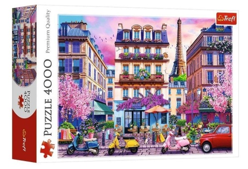 Puzzle 4000 Wiosna w Paryżu TREFL, Trefl