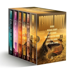 PAKIET: KRONIKI DIUNY T.1-6, FRANK HERBERT
